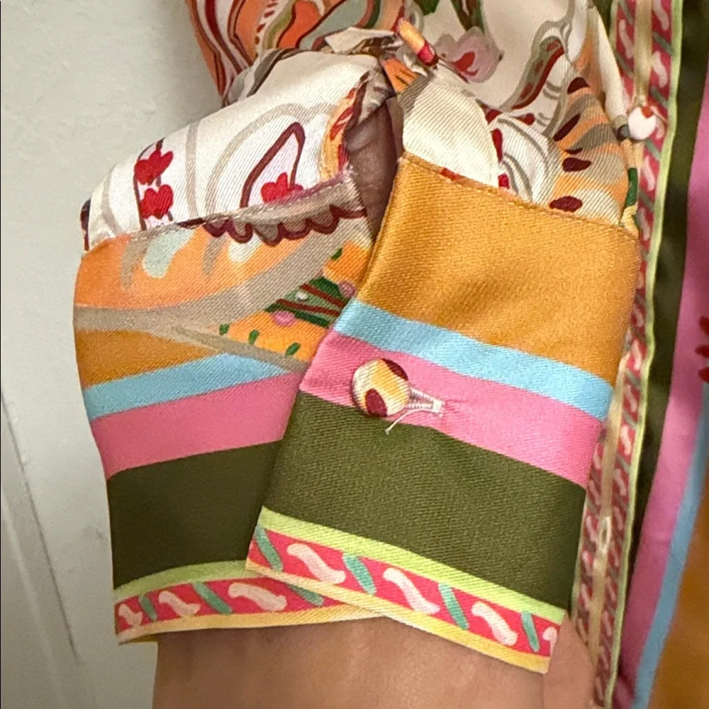 ANTONIO MELANI Multicolor Button Down Shirt - Picture 4 of 7